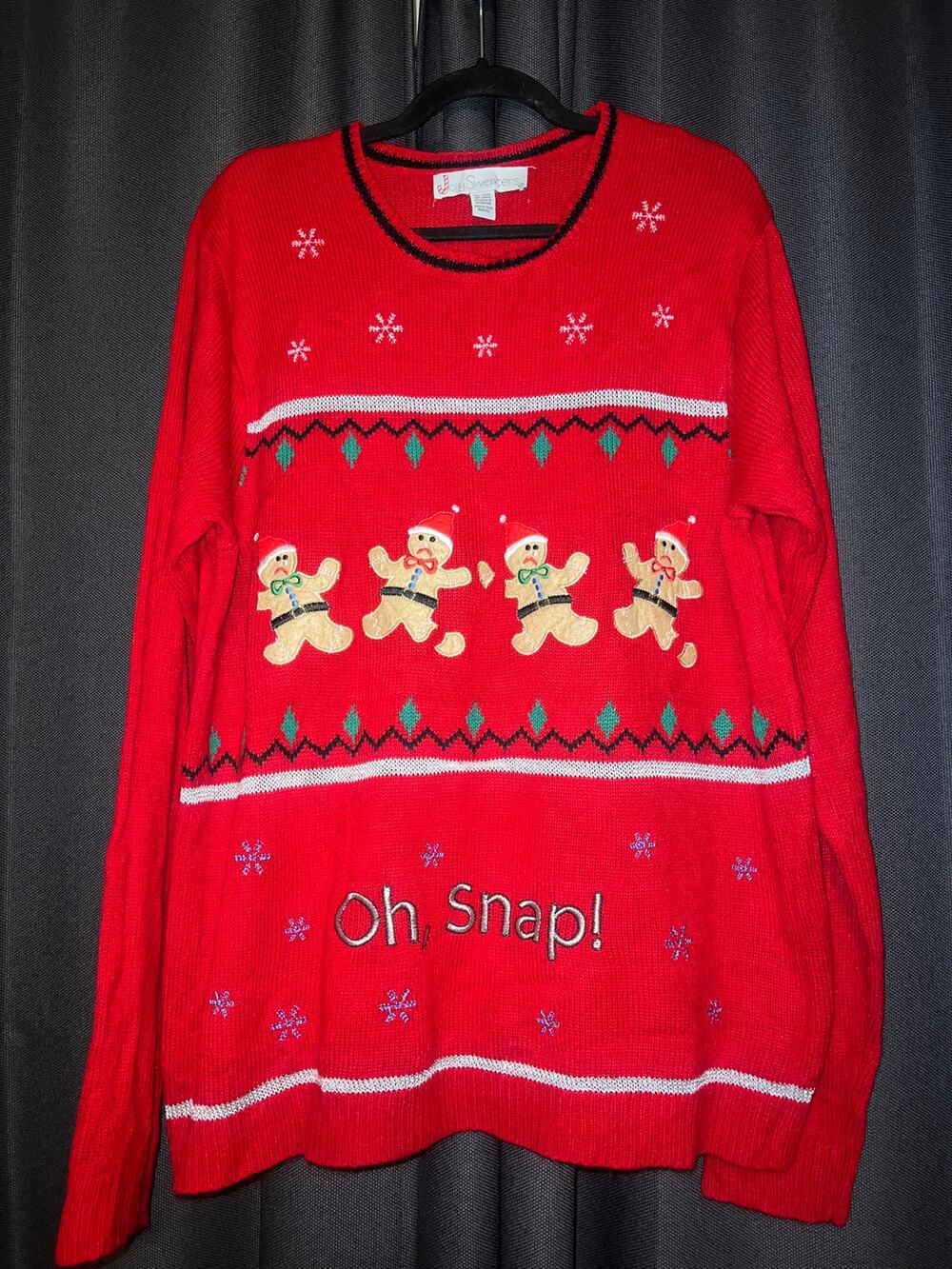 Ugly Christmas Sweater Xmas Size XL